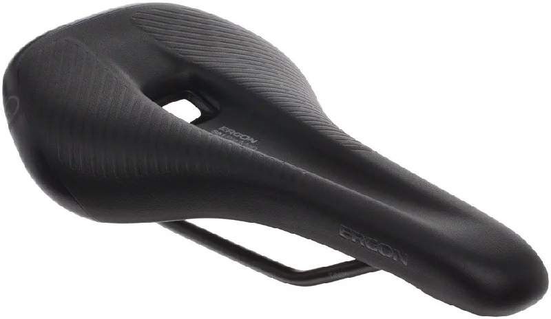 Bicycle fix kit-Ergon SM Pro Saddle - Titanium Stealth Mens Small/Medium