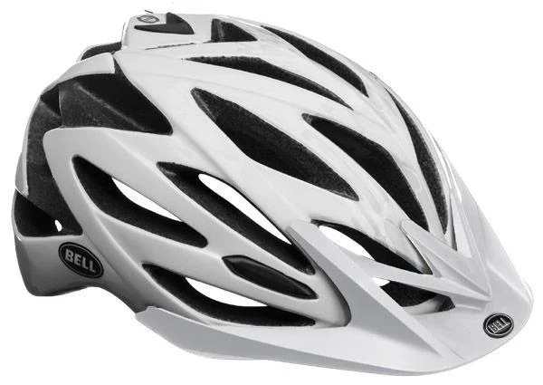 Bike frame shield-Bell Variant MTB Helmet - White-Silver Specter