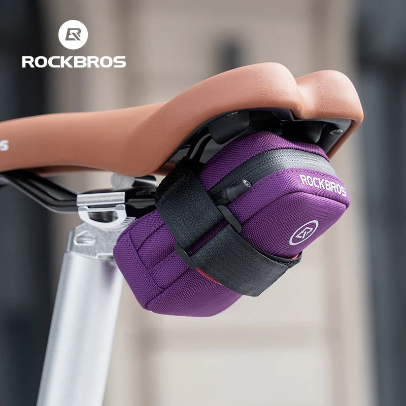 Road bike crankset-ROCKBROS Lightweight Mini Bicycle Saddle Bag