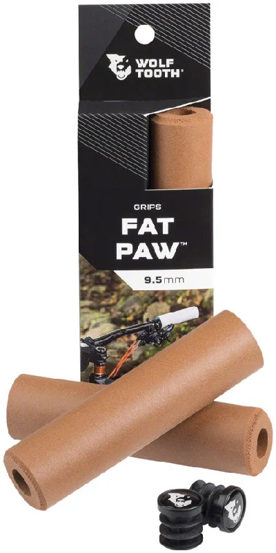 Bike tire seal-Wolf Tooth Fat Paw Grips - Brown