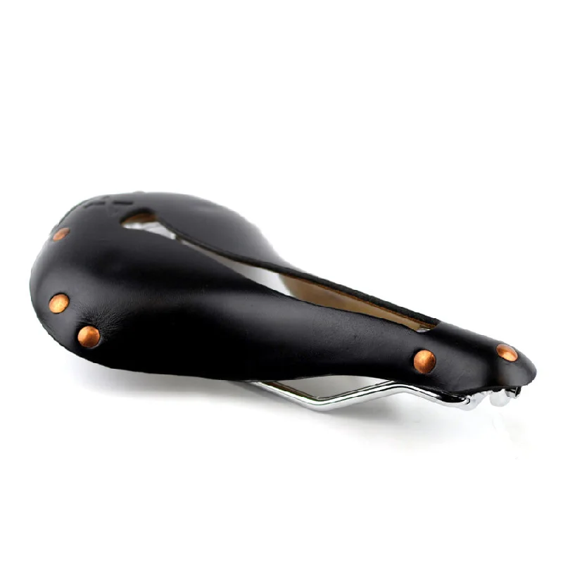 Bicycle gear pouch-SELLE ANATOMICA X1 Leather Saddle