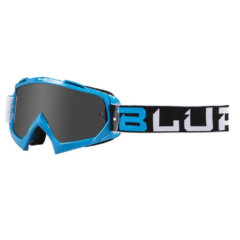 Bike chain puller-BLUR B-10 TWO FACE 2020 GOGGLE - BLUE/BLACK/WHITE