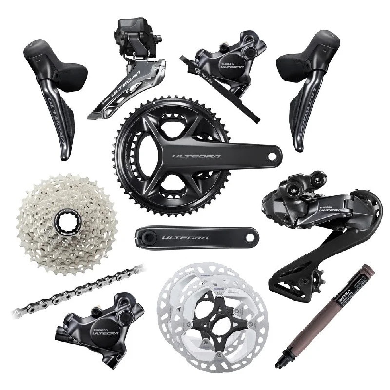 Bicycle gear set-Shimano Ultegra Groupset R8100 Di2 12 Speed