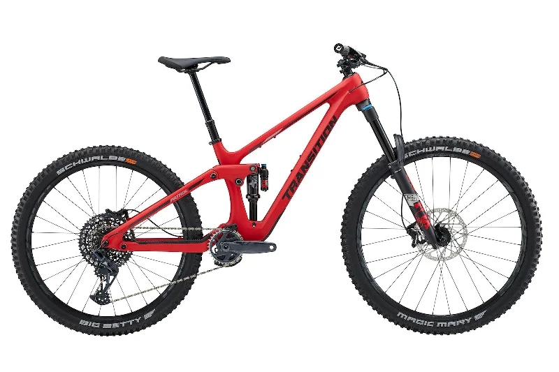 Bike frame shield-Transition Patrol Carbon GX Bonfire Red