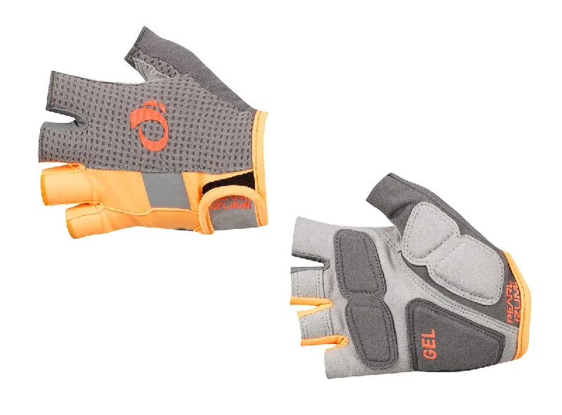 Cycling socks padded-Pearl Izumi Elite Gel Glove - Womens - Orange Pop