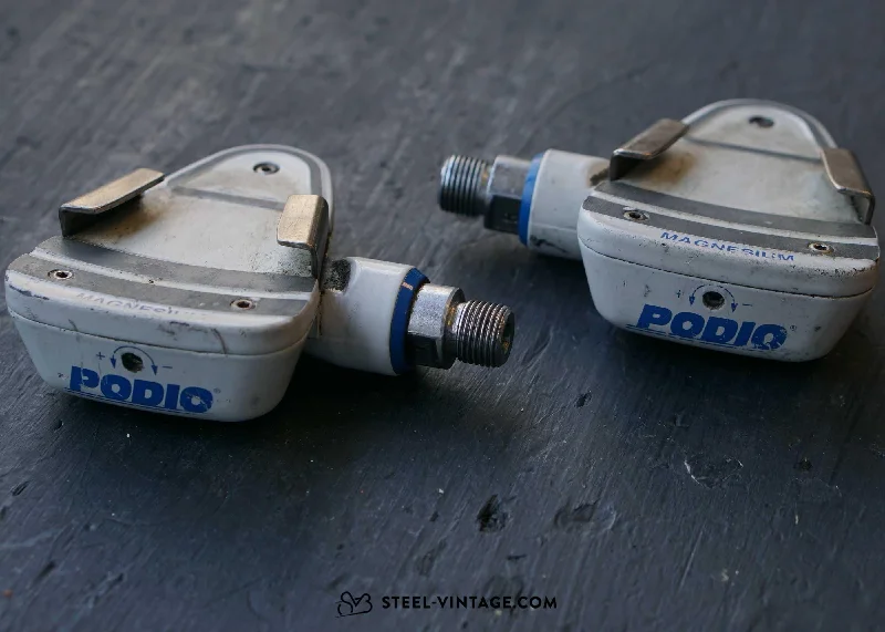 Bicycle gear wire-Eddy Merckx Podio Magnesium Classic Pedals