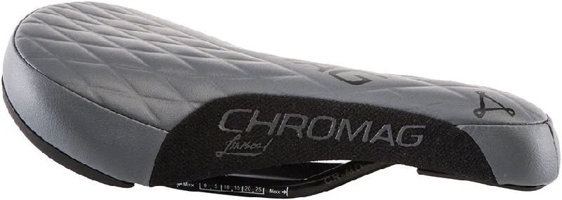 Bicycle brake disc-Chromag Overture Ltd Saddle 243 x 136mm Unisex 279g Metallica