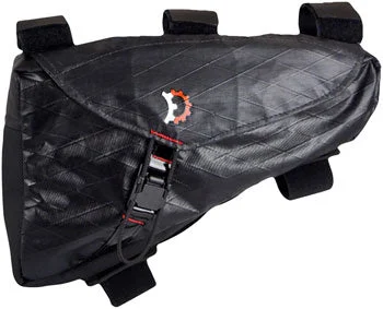 Cycling visibility vest-Revelate Designs Hopper Frame Bag - Black