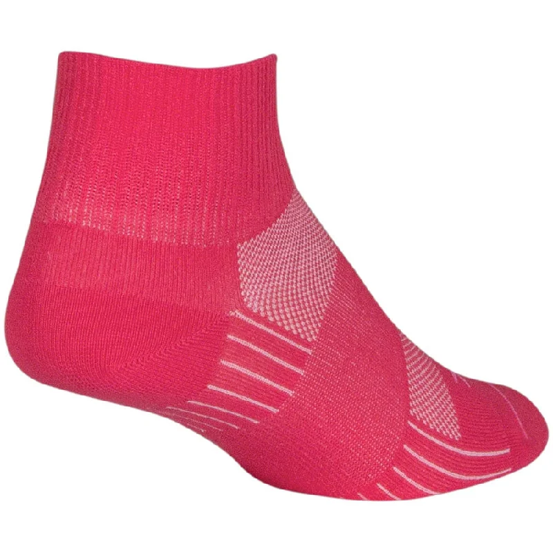 Cycling socks padded-Pink Sugar SGX Bike Socks - Pink