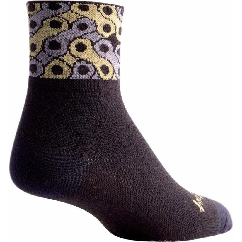 Cycling shin guards-Classic Links Cycling Socks - 3 inch