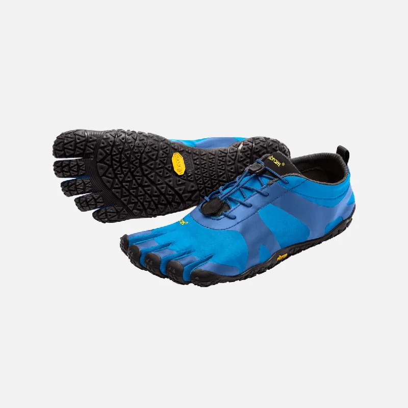 Bicycle lock band-Vibram V-Alpha Mens Outdoor Barefoot Shoe - Blue