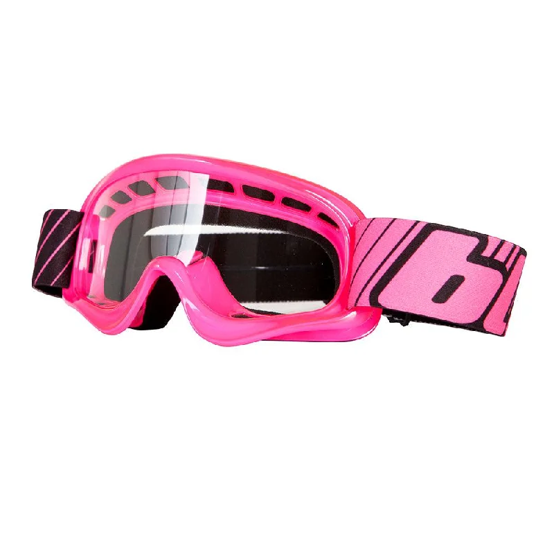 Cycling leg sleeves-BLUR B-ZERO 2020 YOUTH GOGGLE - PINK