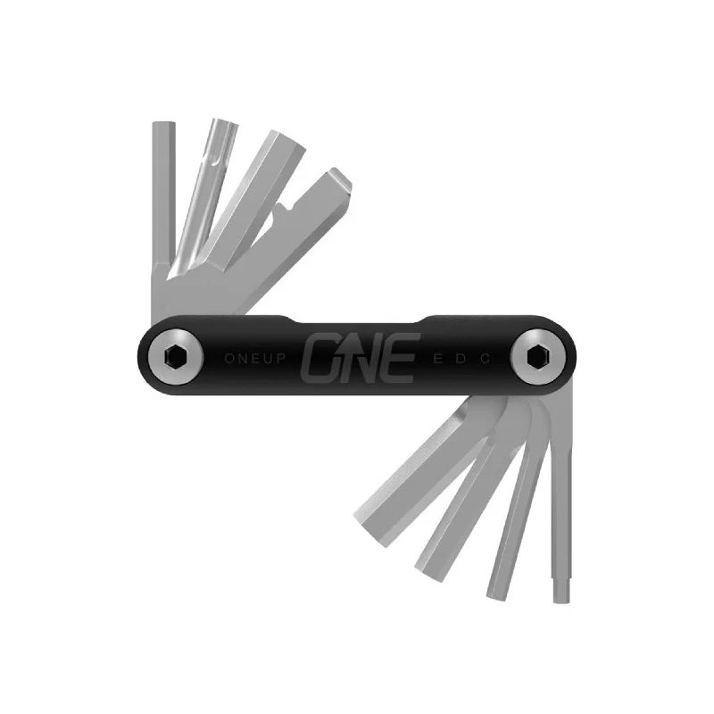 Mountain bike hubs-OneUp Components EDC V2/Lite Multi-Tool Black (Multi-Tool Only)