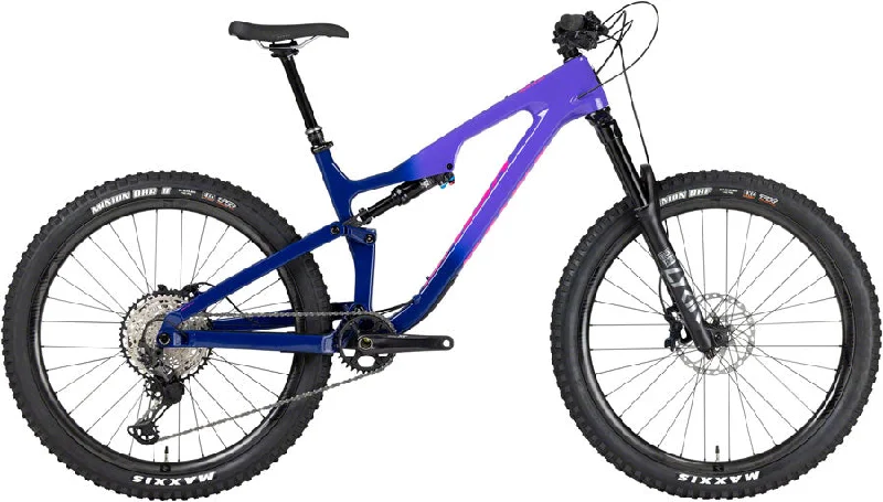 Bicycle rack hook-Salsa Rustler Carbon XT Bike - 27.5" Carbon Purple Fade X-Large