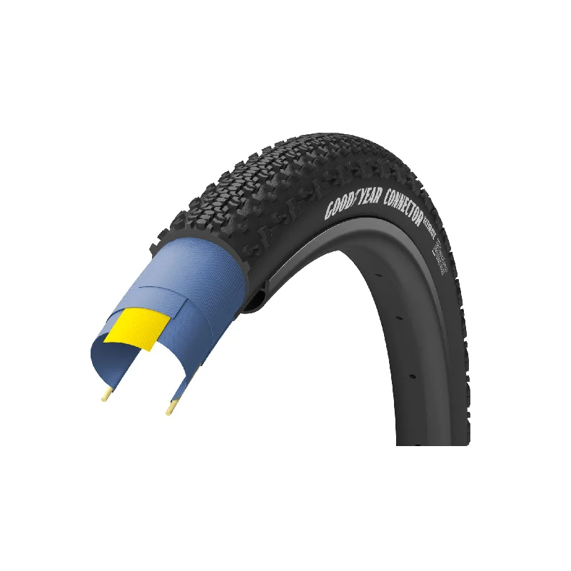 Bicycle chainstay guard-Goodyear Connector Ultimate Tubeless Tire 700 x 40c Tan