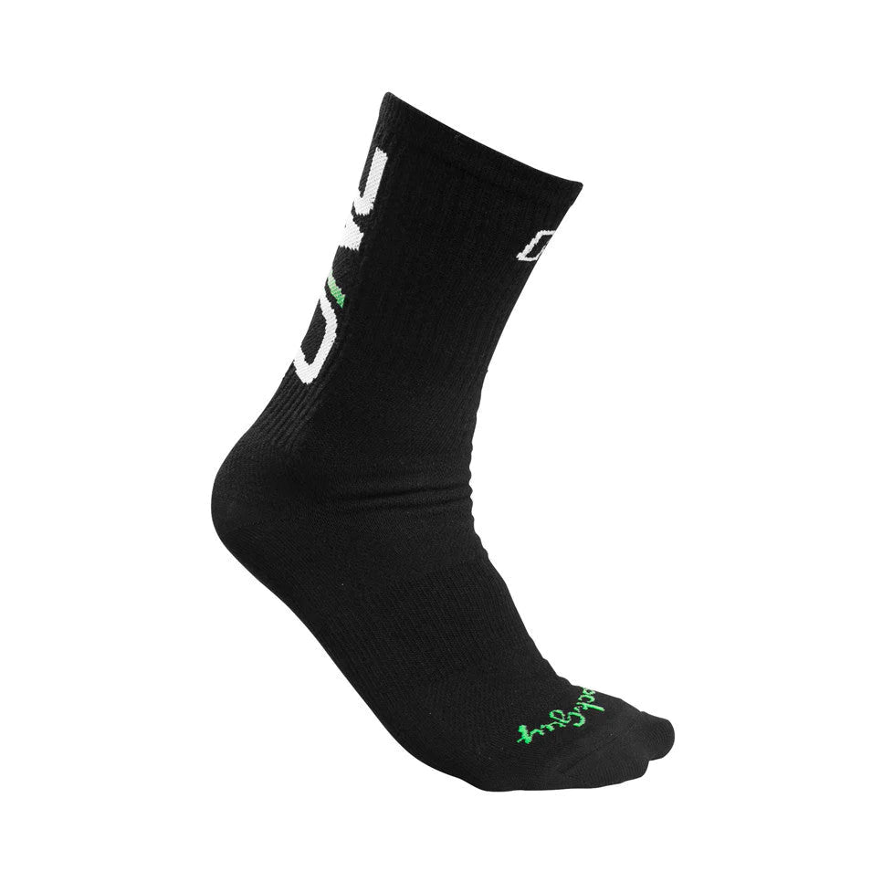 Cycling knee sleeves-OneUp Riding Sock - Black