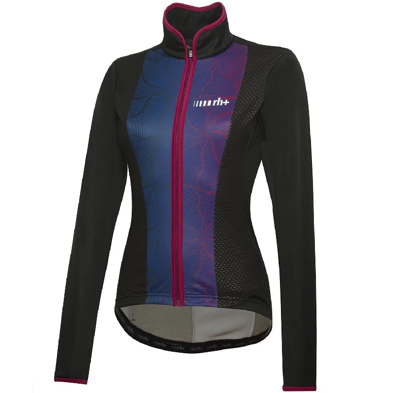 Bicycle chain oil-Giacca donna Rh+ Hydra Lab Soft Shell - Nero viola