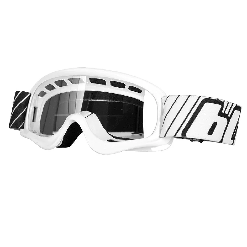 Bike lock folding-BLUR B-ZERO 2020 YOUTH GOGGLE - WHITE