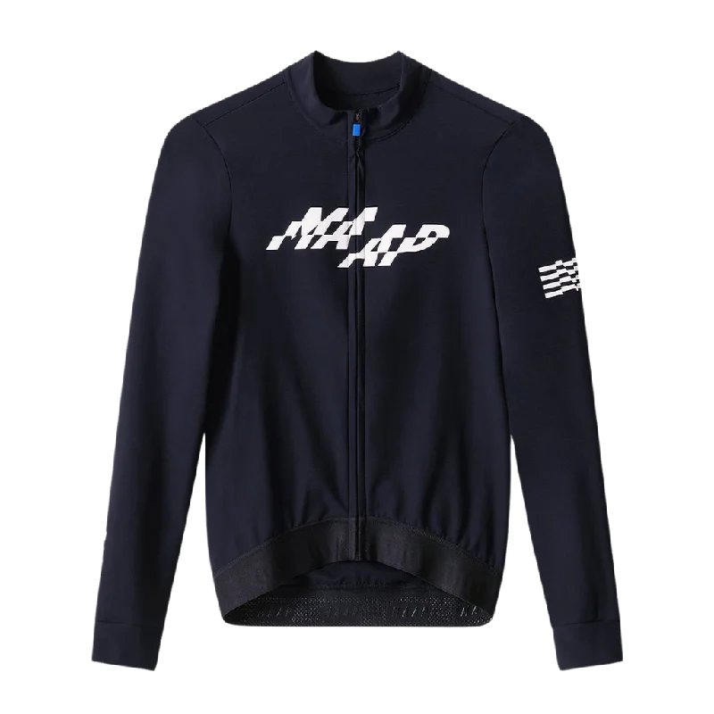 Mountain bike post-Fragment Thermal LS Jersey - Black