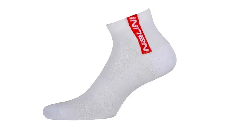 Cycling water vest-NALINI RED CYCLING SOCKS H:9CM - WHITE- CHOOSE SIZE