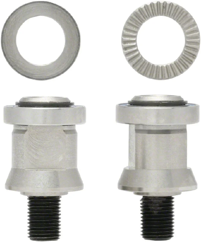 Bicycle spoke tension-Surly Trailer Hitch Mount Axle Nuts Fits 10x1mm Threaded Axles Surly Direct-Frame Mounting Pair