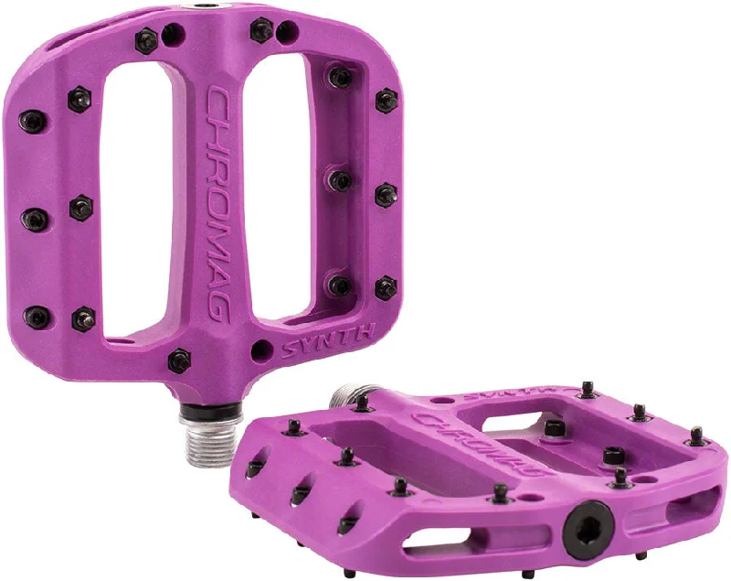 Bike tire sensor-Chromag Synth Pedals Purple