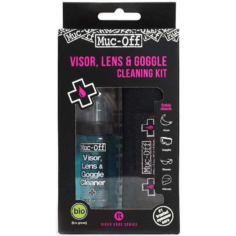 Bike wheel skewers-Muc-Off Visor Lens and Goggle Cleaning Kit