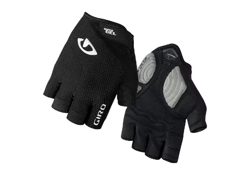 Bike chain sleeve-Giro Strada Massa SuperGel Road Cycling Glove - Womens - Black