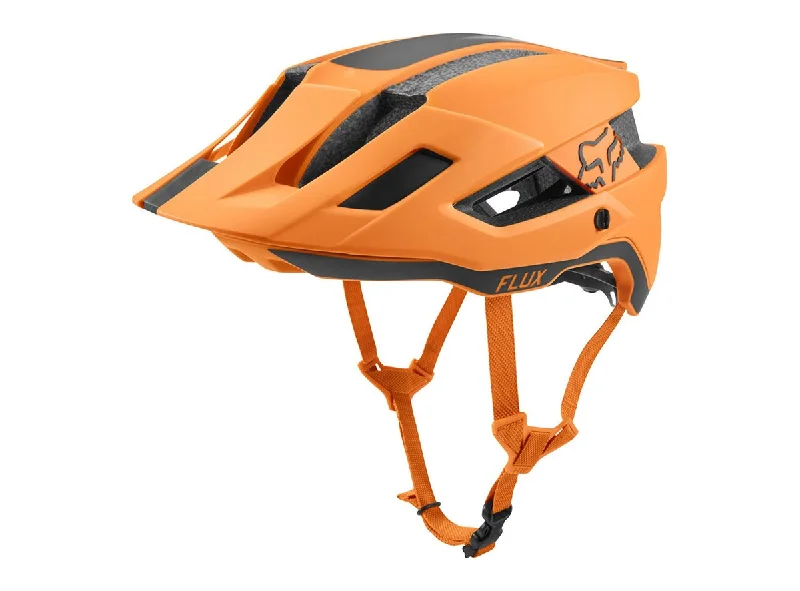 Bike tire meter-Fox Racing Flux MTB Helmet - Rush - Atomic Orange - 2019