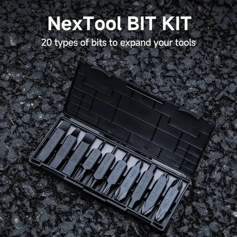 Cycling water sack-Xiaomi NexTool Hex Bit Accessory Kit 20 Types of Screwdriver Set for  Pocket Tools E1 Flagship Captain Hand Tools Multi-tool