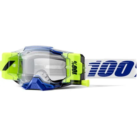 Bike wheel liner-100% ARMEGA FORECAST GOGGLE - BLUE (CLEAR)