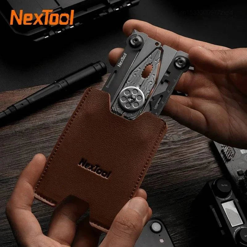 Cycling water vest-Xiaomi Nextool Multi-Tool Screwdriver Wrench Pliers Knife Bottle Opener Multifunctional Folding Pocket Hand Tools for Outdoor