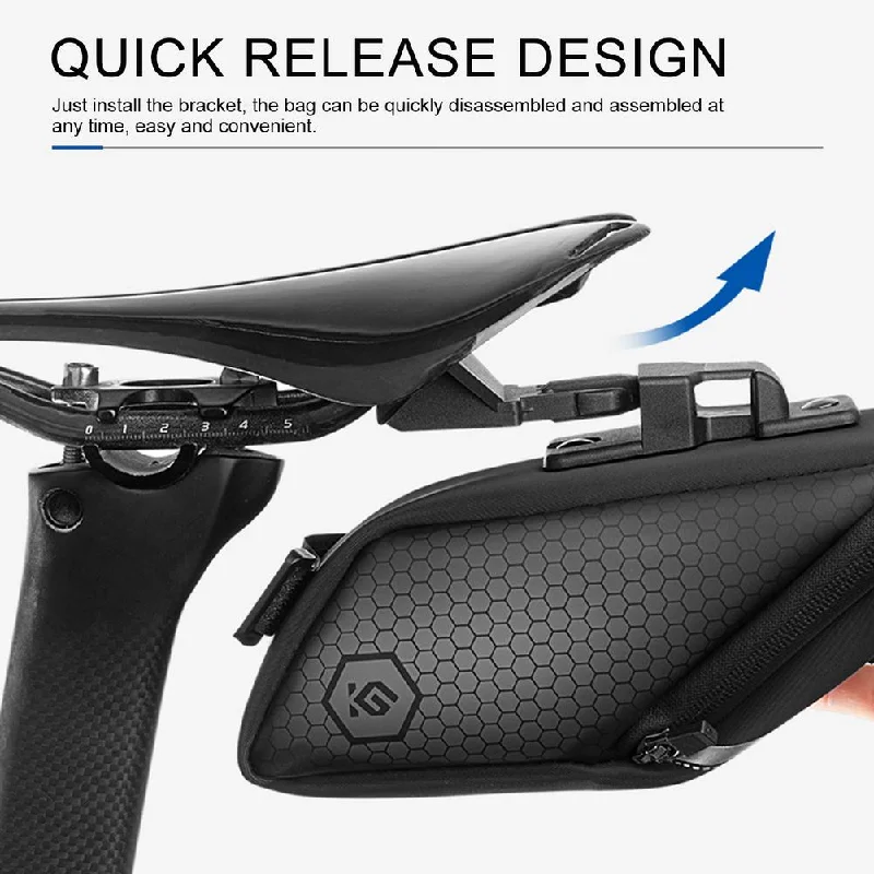 Bike frame holder-Quick Release Bicycle Saddle Bag