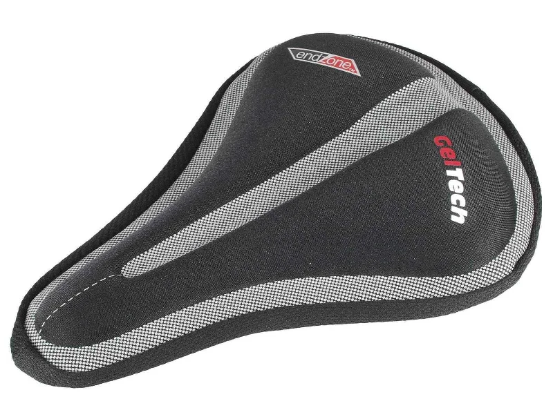 Mountain bike crown-VELO Endzone VLC-021-1 Professional Soft MTB Saddle Gel Seat Cover