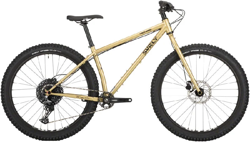 Mountain bike hubs-Surly Karate Monkey Bike - 27.5" Steel Fools Gold Small