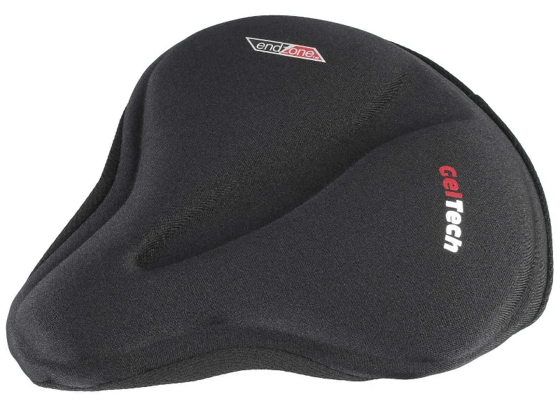 Cycling gloves padded-VELO Endzone Soft MTB Saddle Bike Bicycle Gel Seat Cover Size: 269-244 x 279-254mm